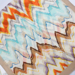 Boho Hot Stamping Printed Scarf Windproof Head Wrap