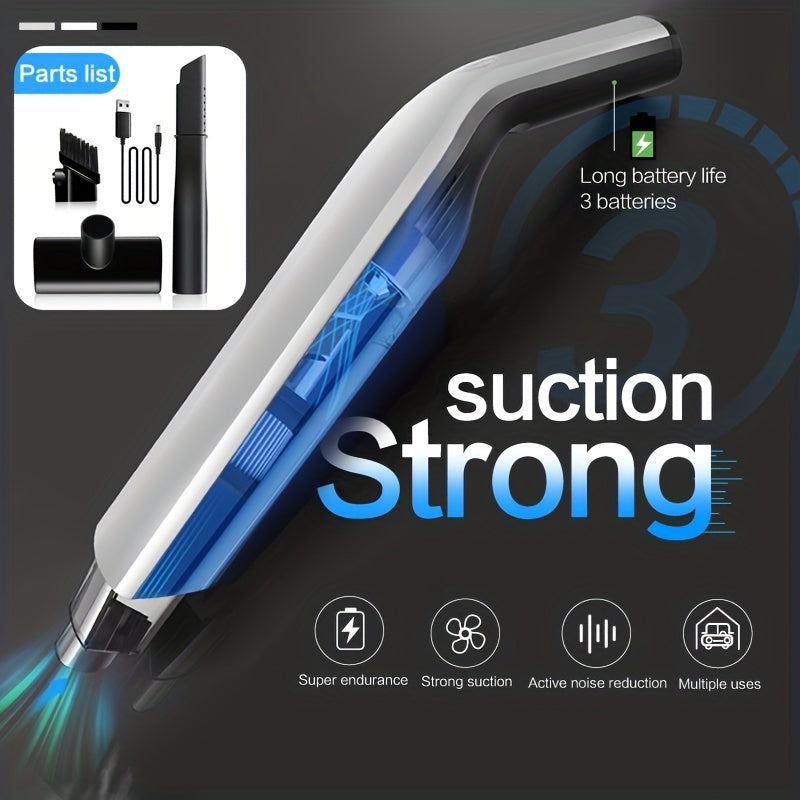 High Power Handheld Vacuum Cleaner Car Home Wet Dry Dual use
