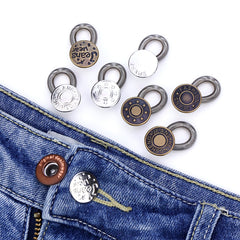 8pcs Adjustable Waistband Extenders No Sew Button Closure for Jeans & Pants