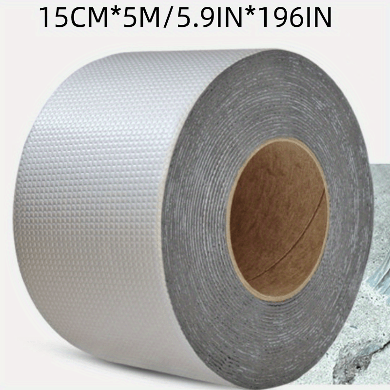 Self Adhesive High Temp Aluminum Foil Butyl Tape - Waterproof Roof Pipe Repair