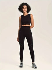 Yoga Tank Top & High Waist Leggings Set