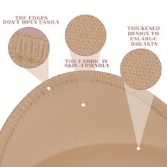 Women's Nude Bra Insert Pads Chest Enhancer Removable Lingerie Accessory