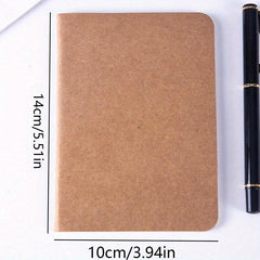 20 Sheets Retro Cowhide Blank Books with Stylish Cover