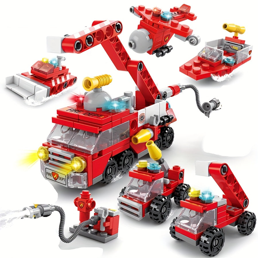6-in-1 Building Blocks Educational Toys