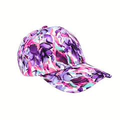 Fashionable Cap Pattern Sports Cap Baseball Cap Outdoor Trucker Sun Hat