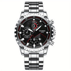 Fenzun Waterproof Sports Stainless Steel Men's Watch