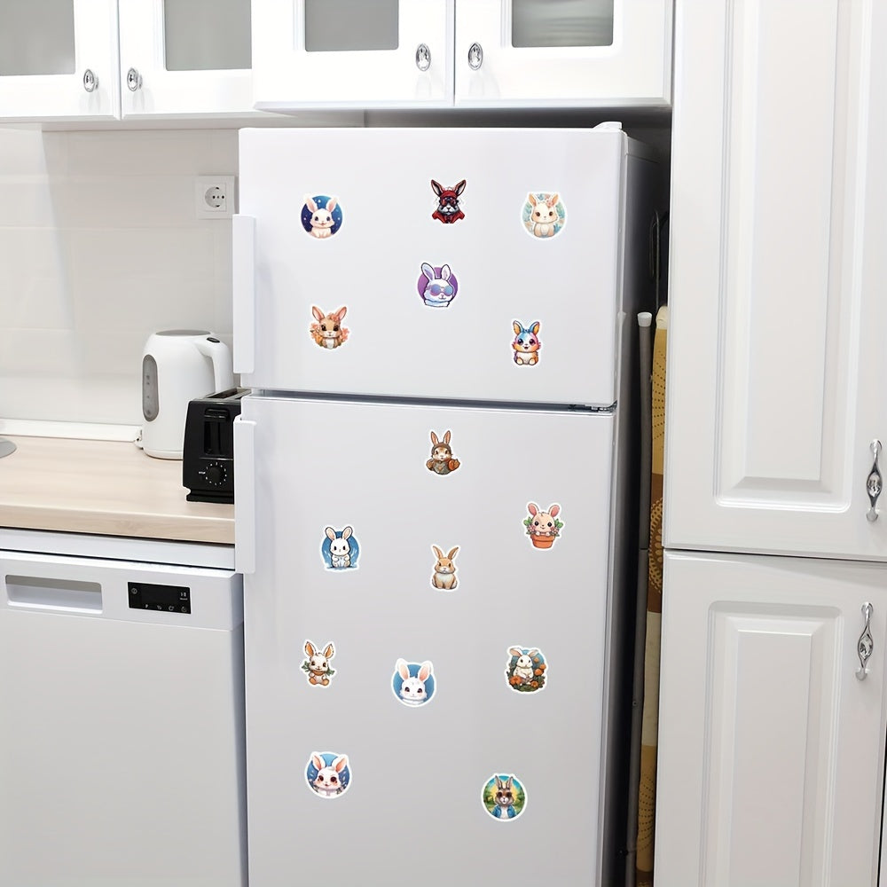 50pcs Rabbit Series Graffiti Stickers for Laptop Helmet Desktop Water Cup