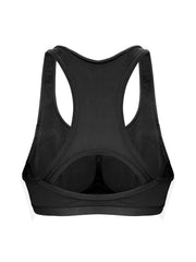 Racerback Sports Bra Medium Support Cushion Strap Lingerie