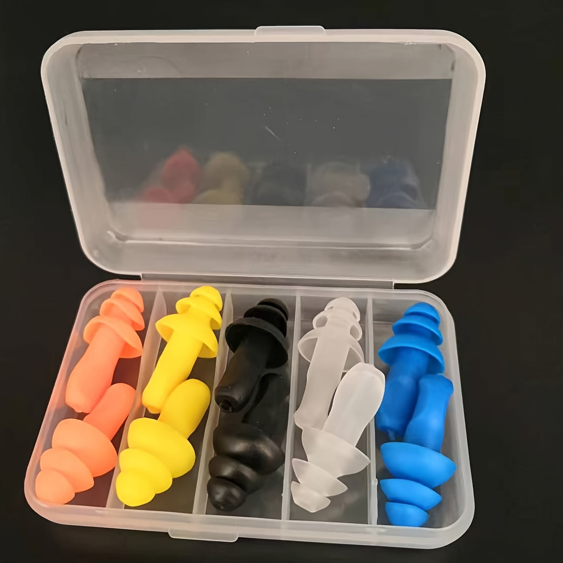 5 Pairs Tree Shape Ear Plugs for Noise Reduction Sleeping