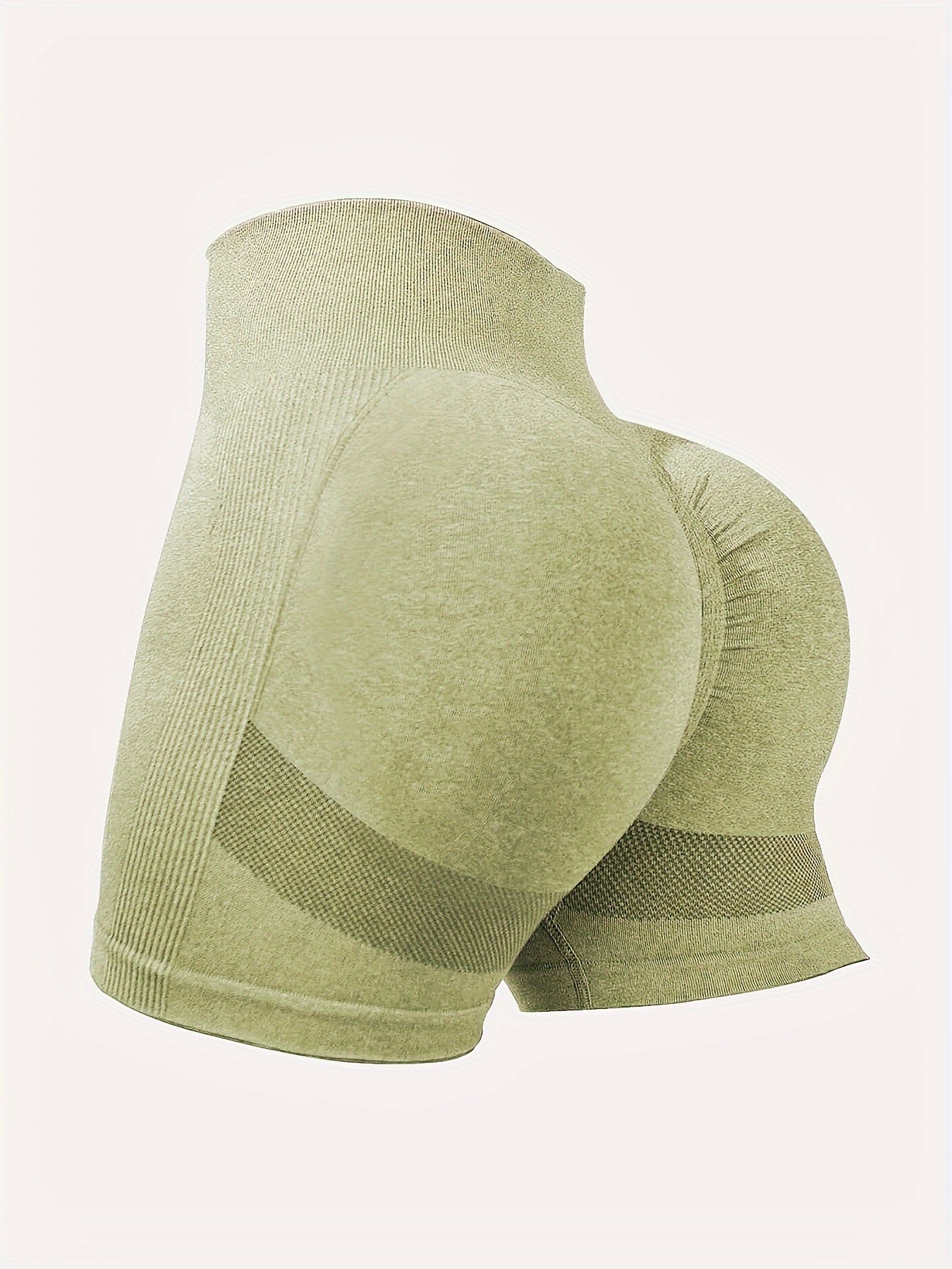 High Waist Seamless Yoga Shorts Tummy Control Sports Shorts