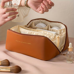 Large Capacity Travel Makeup Bag Waterproof Toiletry Bag