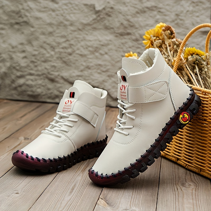 Women's Lace up Non slip Ankle Boots Outdoor Booties