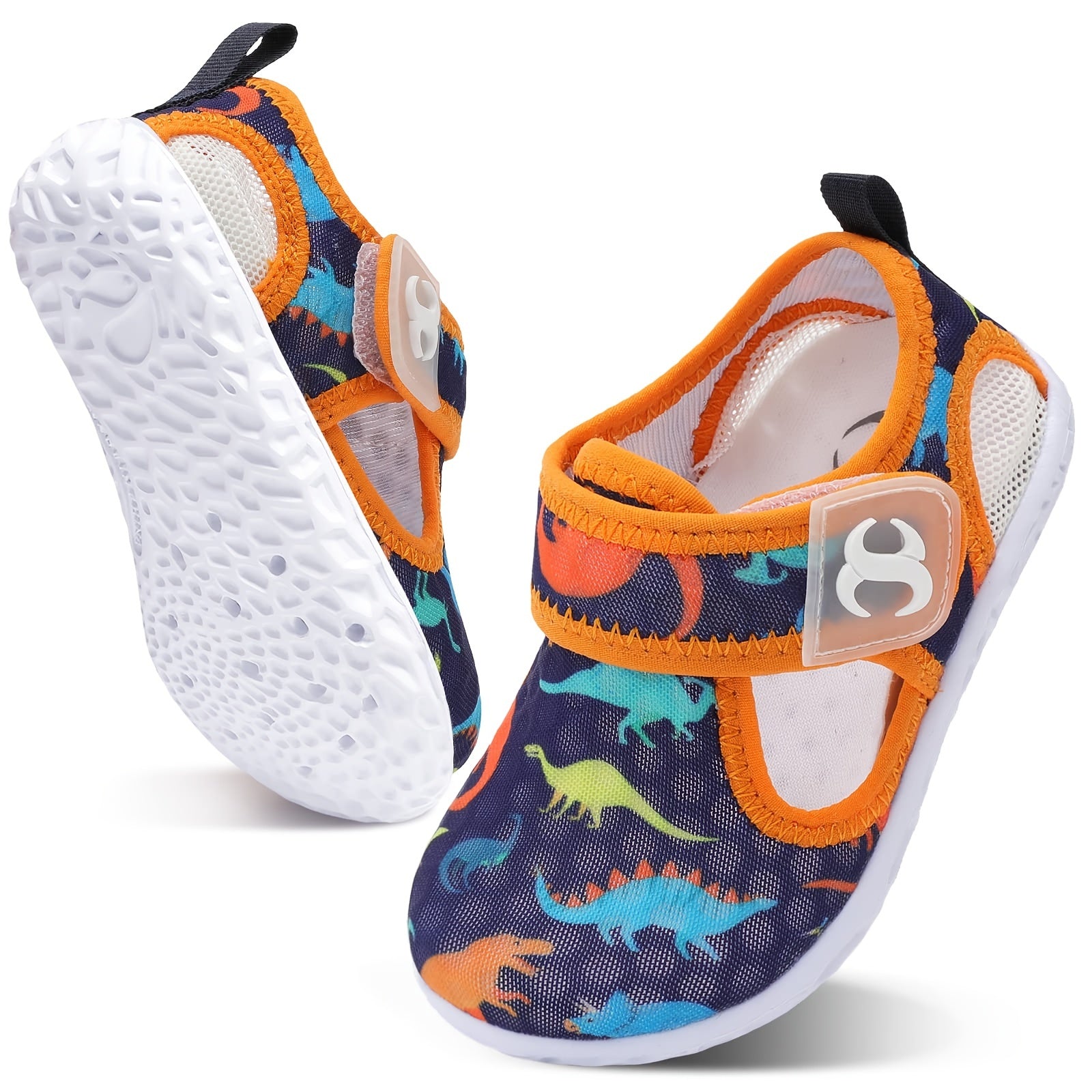 Breathable Mesh Aqua Shoes For Baby Girls - Non Slip Lightweight Wading Shoes