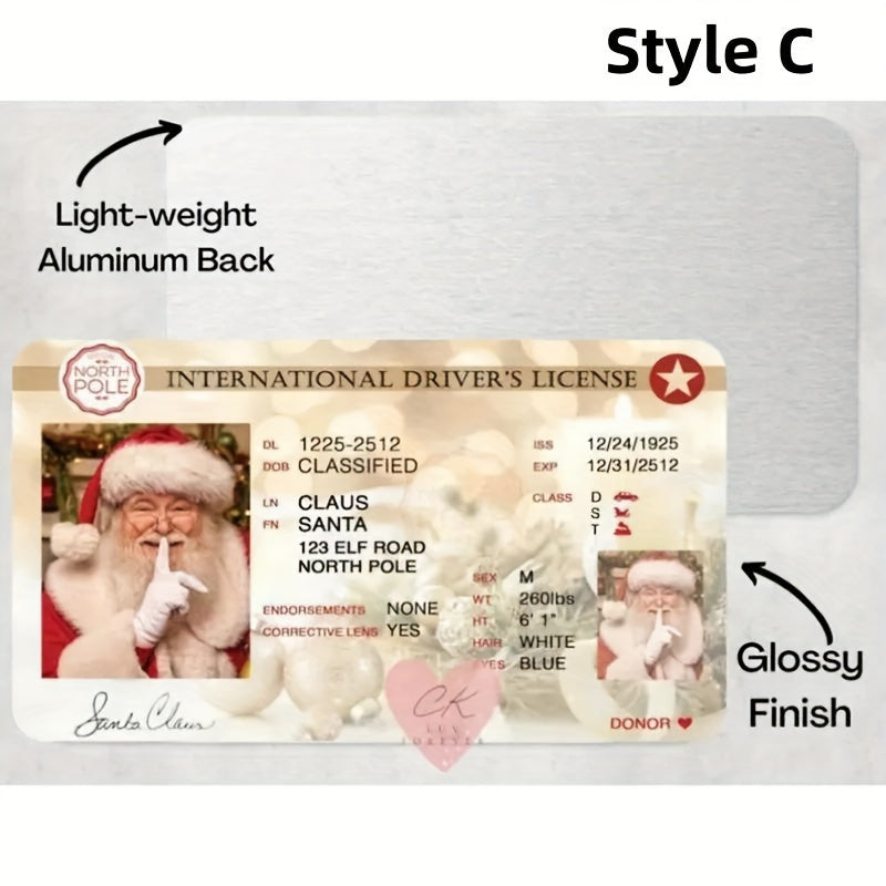 Santa Claus Virtual Sleigh Driving Christmas Game Props