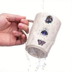 50pcs Vinyl Moth Stickers for Notebook Water Bottle