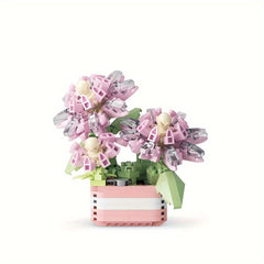 Building Block Toy Potted Plant Office Decoration Model Toy