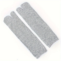 Two Finger Socks Crew Stockings