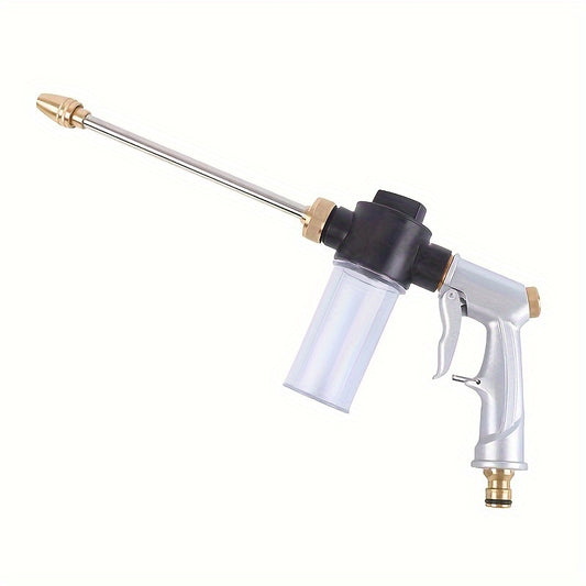 Pure Copper Nozzle Foam Car Washing Water Gun Electroplating Foam Gun