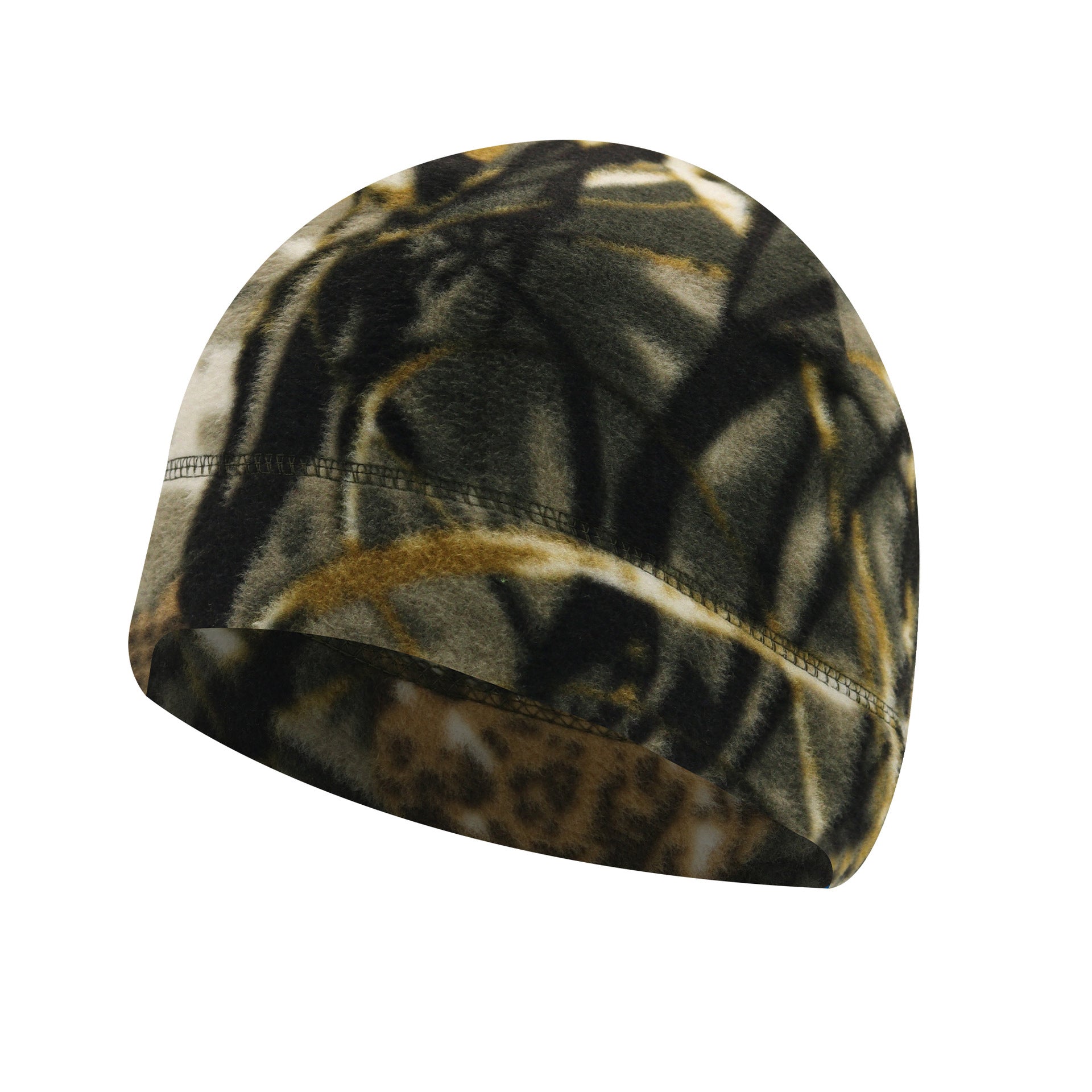 Outdoor Camouflage Knitted Fleece Hat for Riding