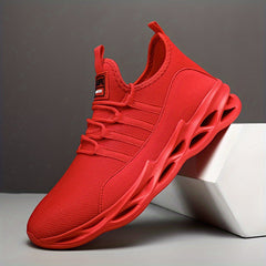 Men's Slip on Blade Sneakers Lightweight Breathable Athletic Shoes