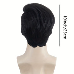 Short Hair Men's Wig Costume Wigs For Parties Handsome Dress Up