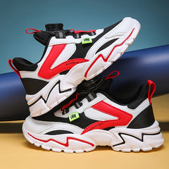 Unisex Kid's Chunky Shoes Soft Sole Sneakers For Outdoor Activities