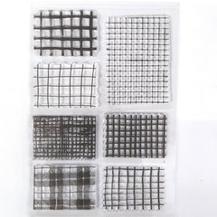 DIY Notebook Scrapbook Coffee Stain Transparent Stamp