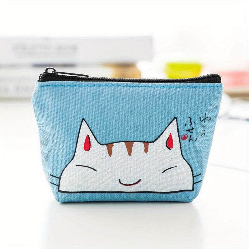 Cute Cat Coin Purse Key Bag for Girls
