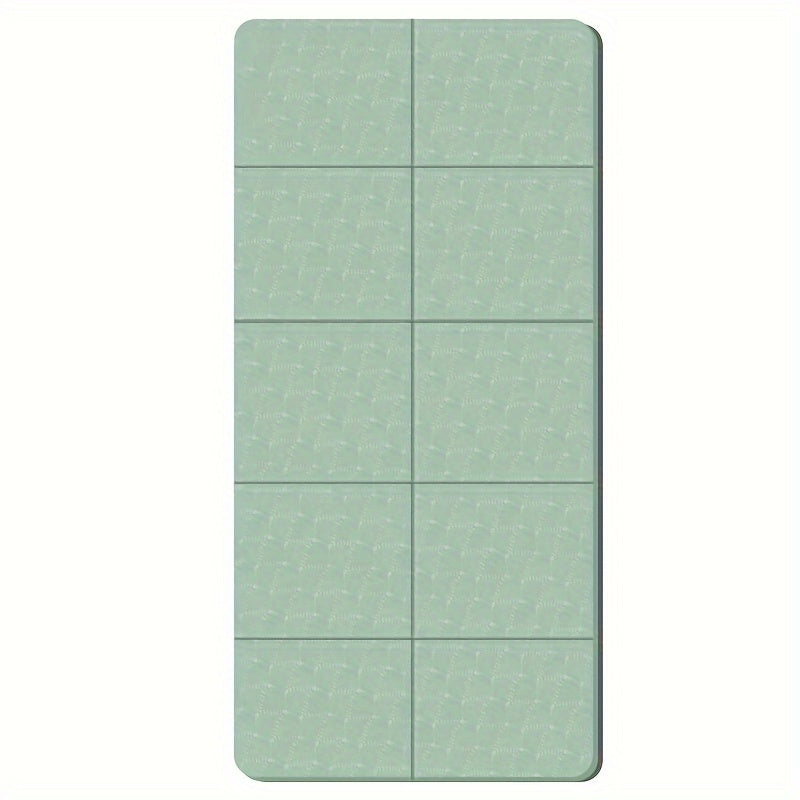 Double Sided TPE Foldable Yoga Mat for Fitness Pilates Workout
