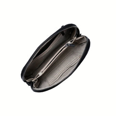 Women's High First Layer Cowhide Clutch Bag Stylish Wallet