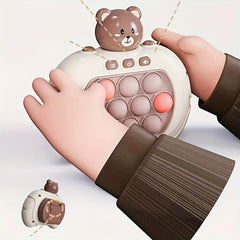 Light Up Push Play Toys Pocket Game Machines Breakthrough Puzzle Stress Reliever