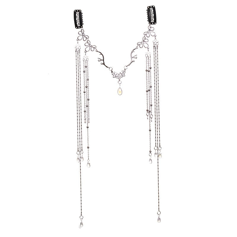 Crystal Bridal Head Chain Tiara Hair Jewelry Rhinestone Headband