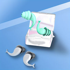 Waterproof Silicone Non Slip Earplugs for Swimming