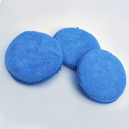 3pcs Ultra Fine Fiber Wax Foam Car Wax Pad