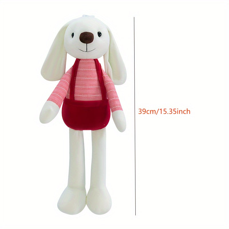 Rabbit Plush Puppet Bunny Doll Stuffed Animal Easter Christmas Gift Age 3 CE CPC