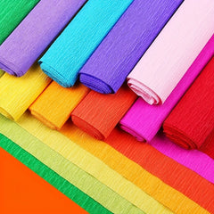 Colorful Crinkle Paper Origami Diy Material Pack