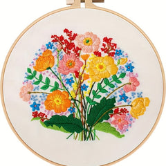 DIY Knitting Crochet Embroidery Kit for Beginners