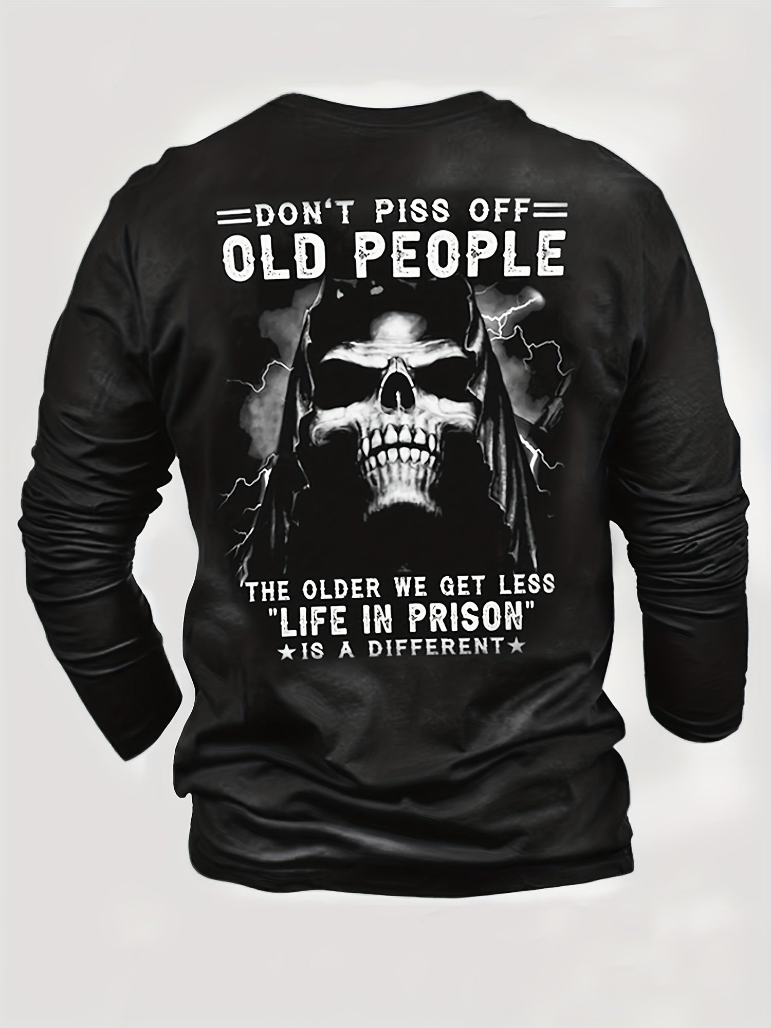 Old People Warning Sweatshirt