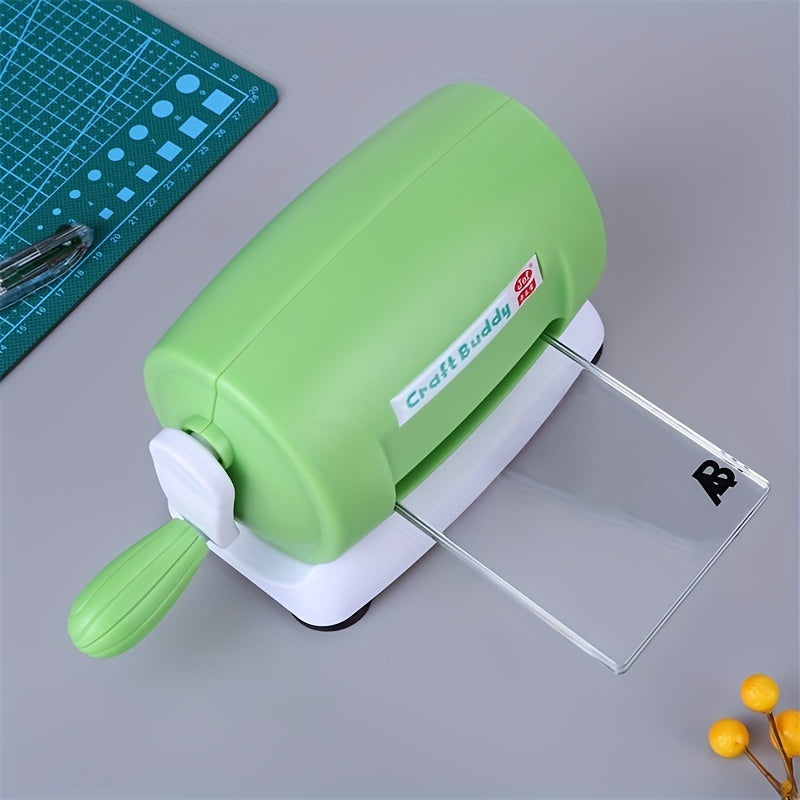 Portable 5 Colors Craft Buddy Mini Die Cutting Machine With Pads