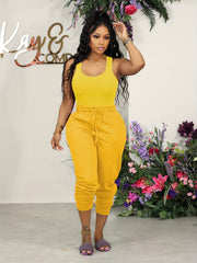 Tank Top & Jogger Pants Two Piece Set