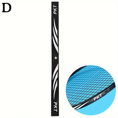 6pcs Badminton Racket Head Protector Scratch/Wear Resistant Frame Tape