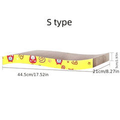 Cat Scratching Board Pad Anti Slip Corrugate Paper for Pet Kitten Claw Grinding