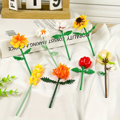 Eternal Flower Series Building Blocks Toy