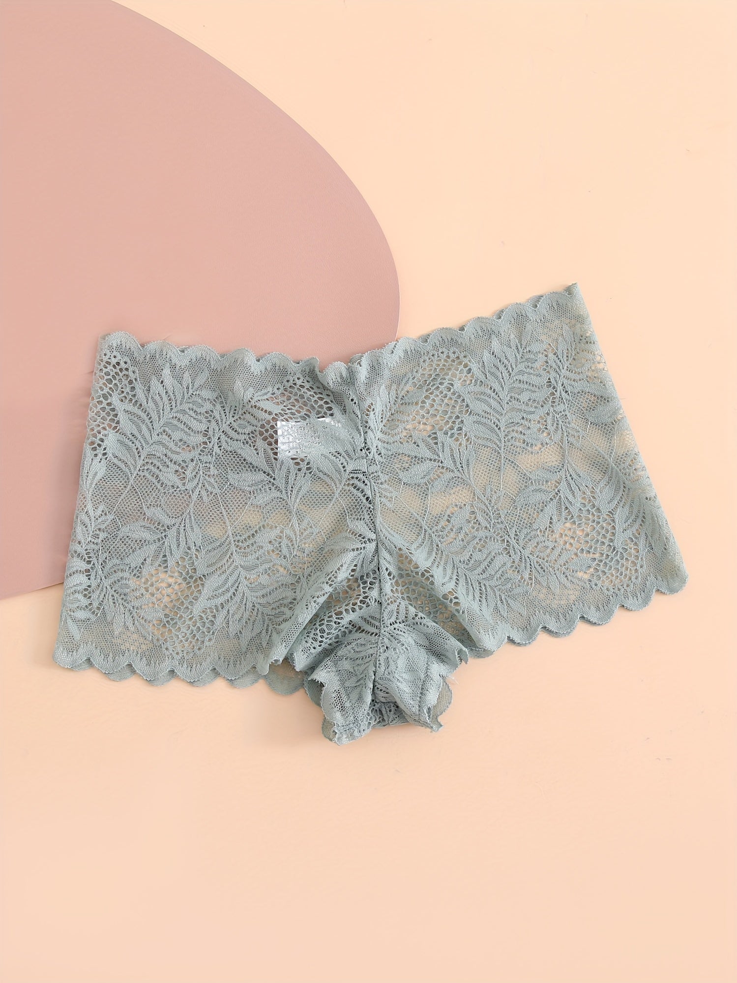6pcs Lace Boyshort Panties Soft Comfortable Underwear