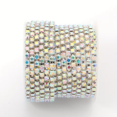 12 Claws Rhinestone Chain for DIY Nail, Shoe, Headwear - 48 Inches