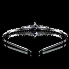 Rhinestone Headband Queen Crown Tiara Bridal Hair Accessories