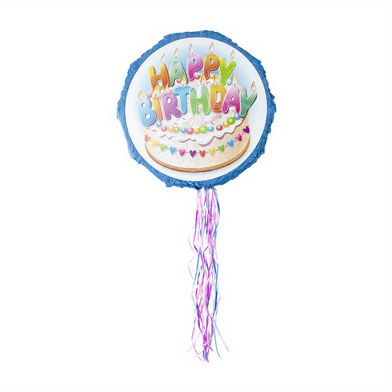 Birthday Party Pinata Fun Celebration Round Pinata Props