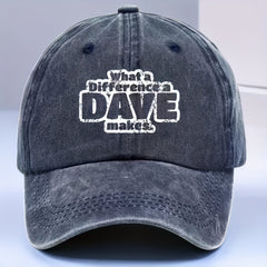 Adjustable Letter Embroidered Cap Hip hop Sunscreen Baseball Hat