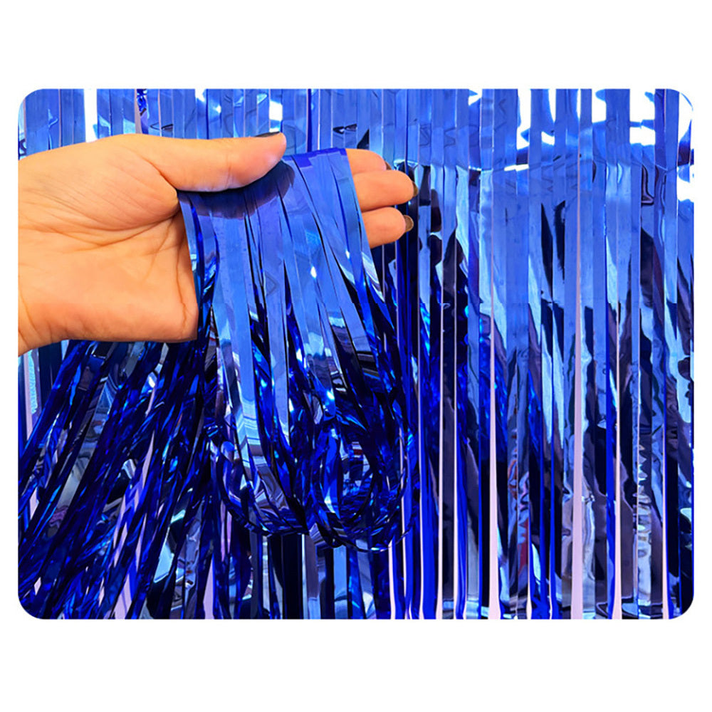 2Packs Fringe Curtain Backdrop for Party Decoration