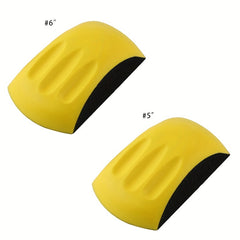 1pc Hand Sanding Block 12 15 PU Hand Grinding Block for Hook & Loop Sandpaper